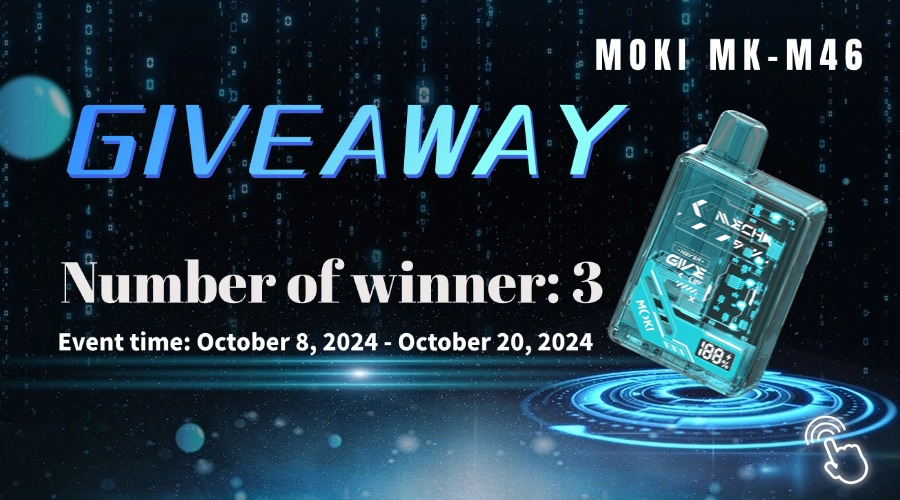 هبات شريط السيجارة الإلكترونية MOKI Cyber M46