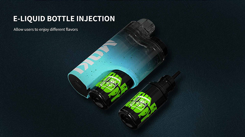 Tanque de e-líquido substituível MK M61 cool mint vape bar