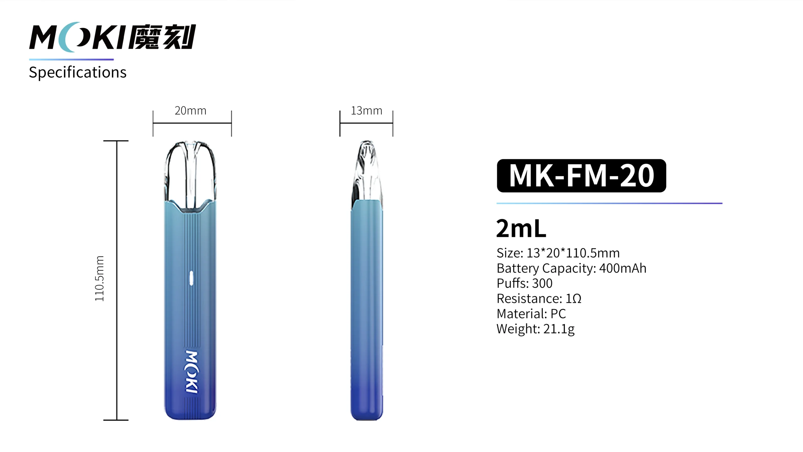 Pena Vape TPD Coil Keramik FM-20