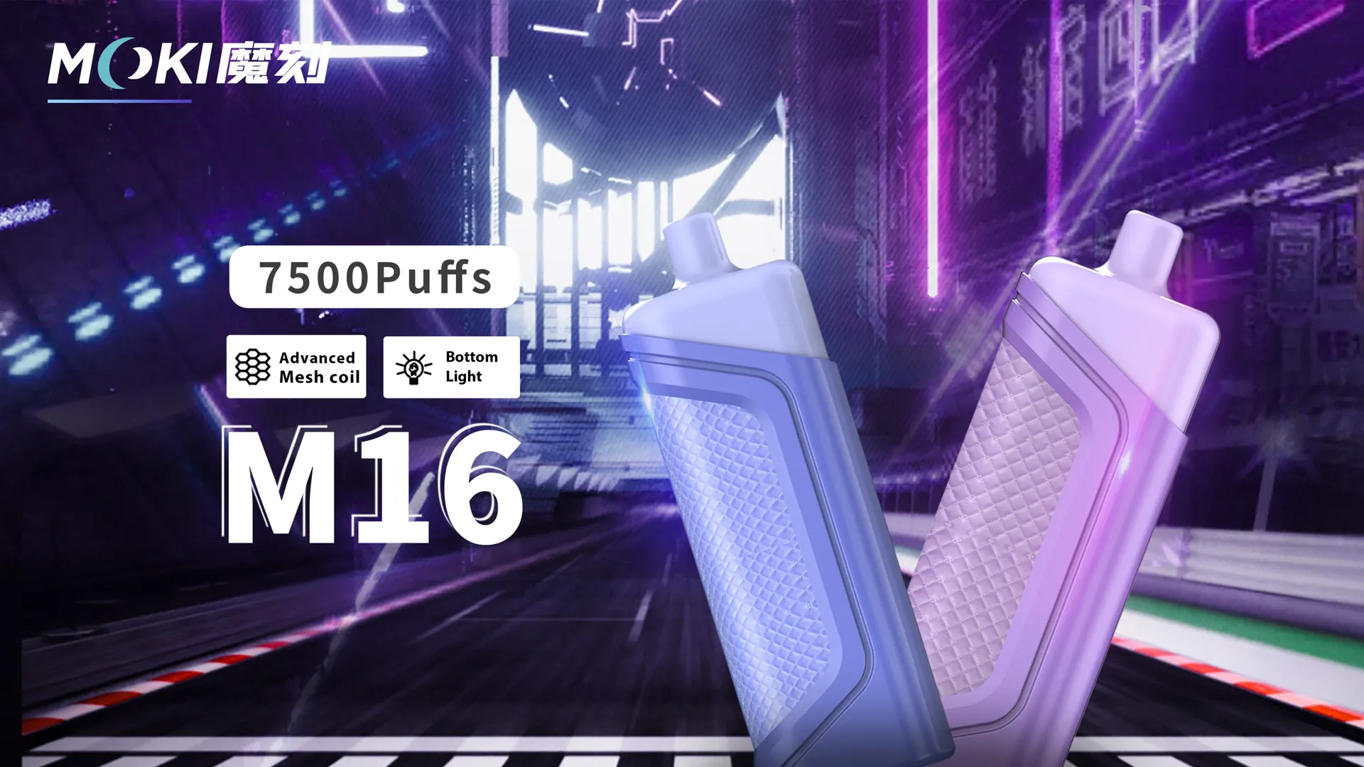 M16 Puff Bar Bebas Nikotin