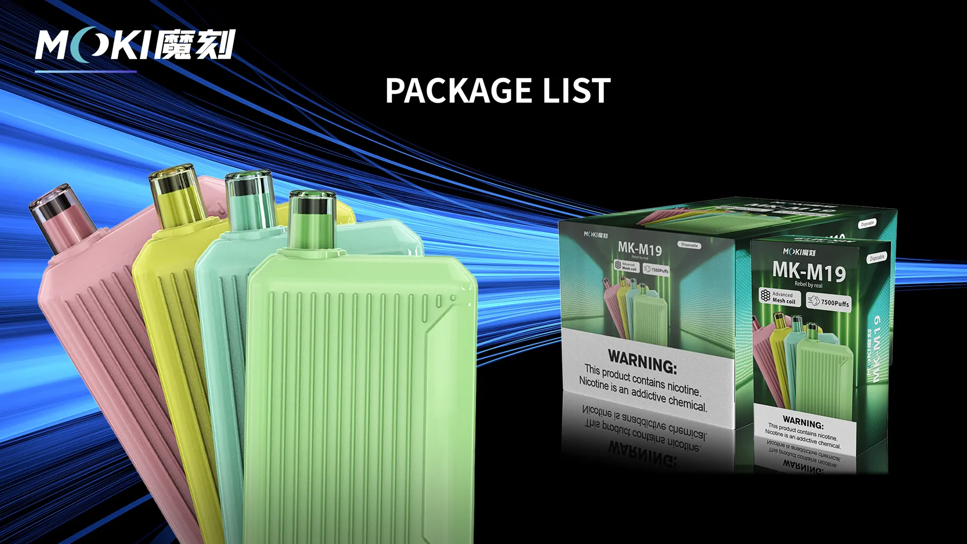 Vape M19 Dual Coil Mint