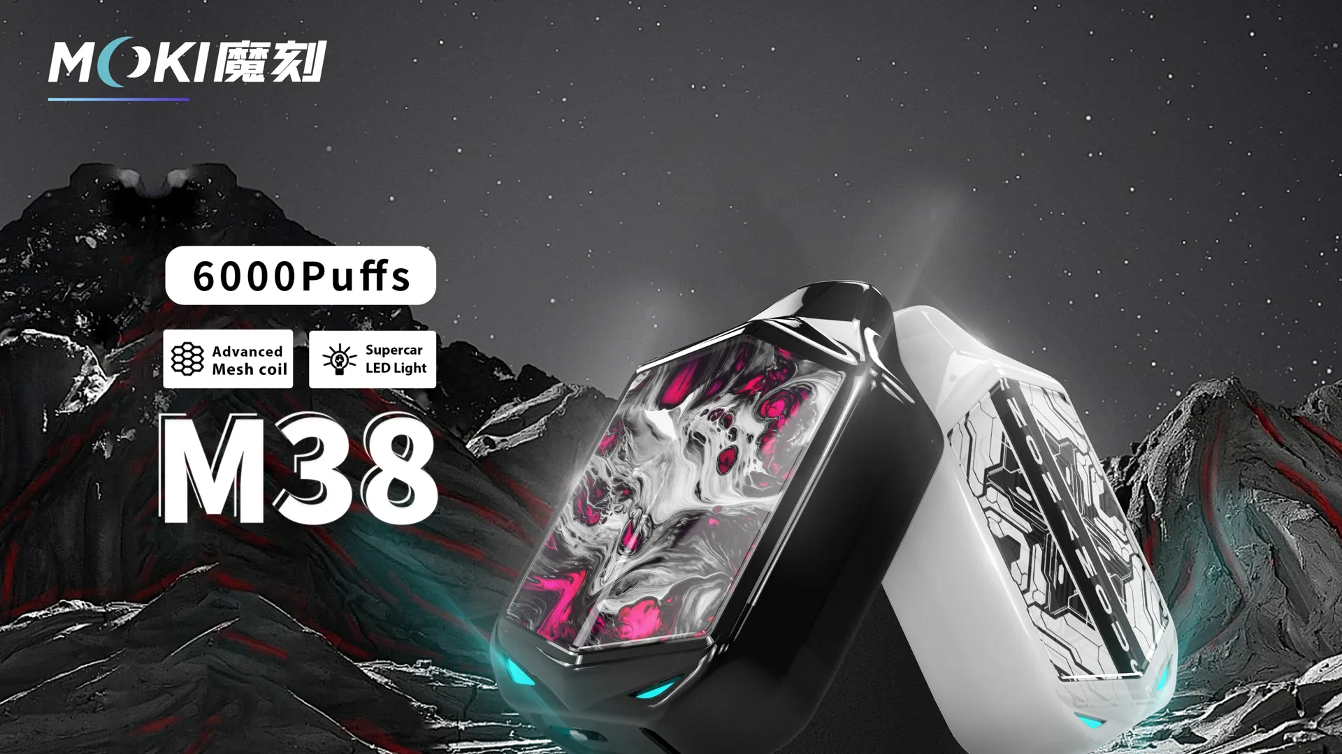 M38 Fruit Flavor Vape Bar
