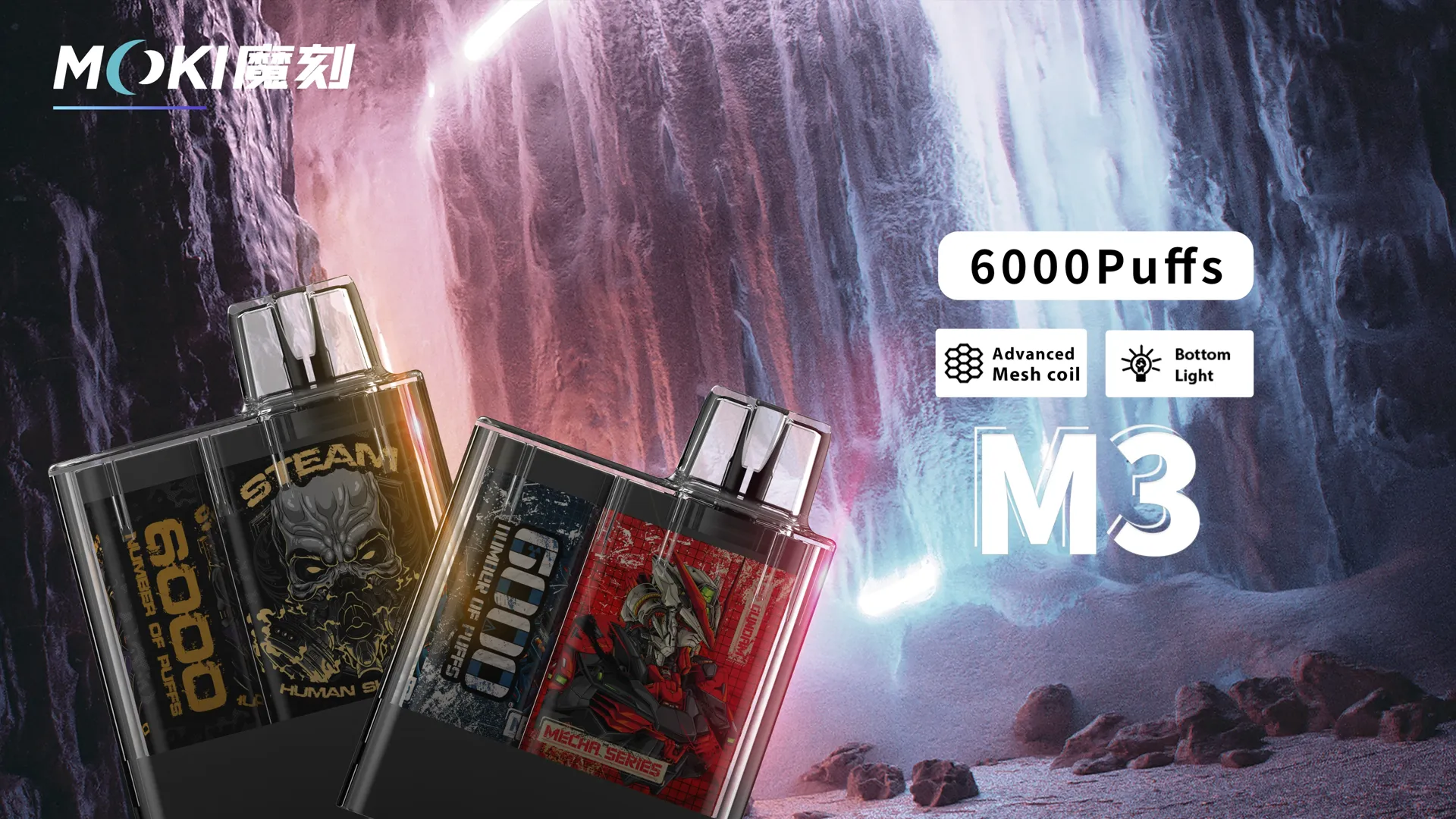 M3 Nic Salt スモークポッド