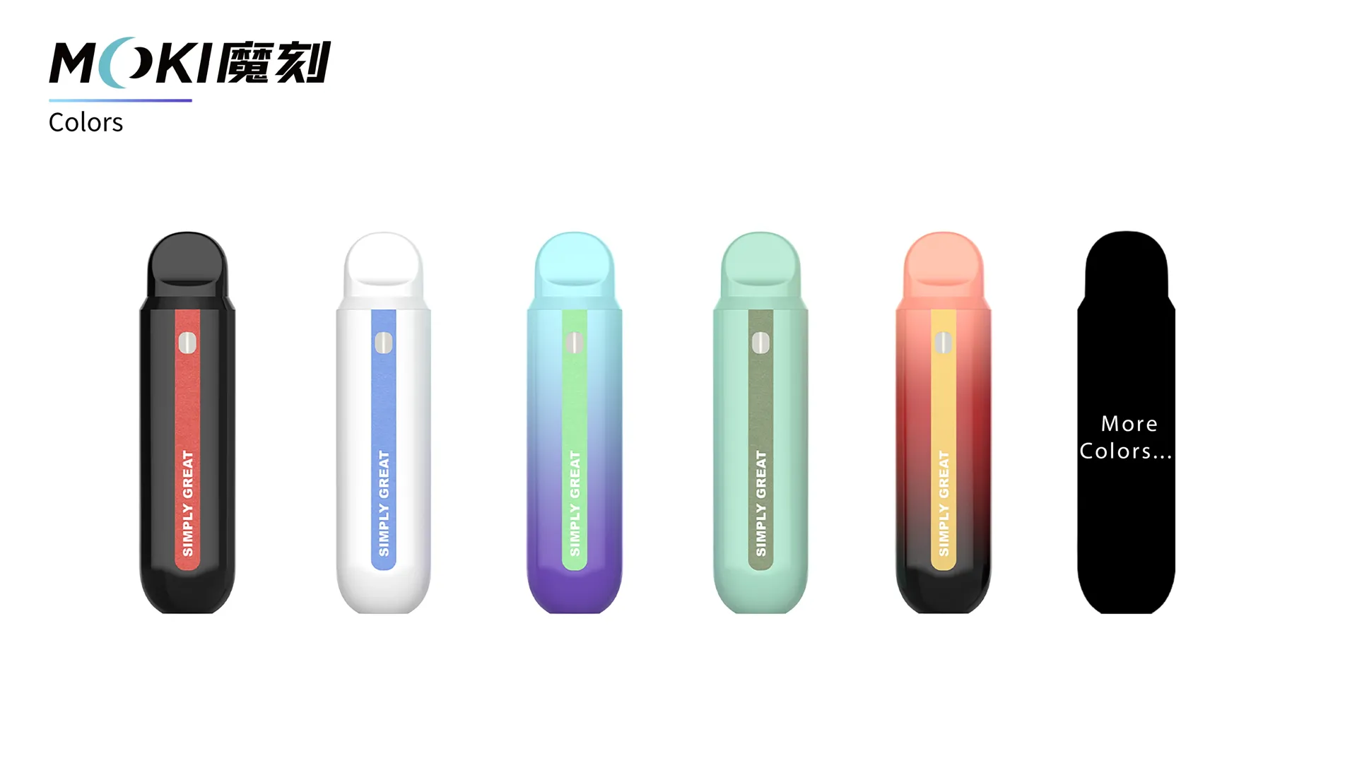 MOKI MK40 Kit Vape Pod Terbuka Garam Nikotin Nikotin