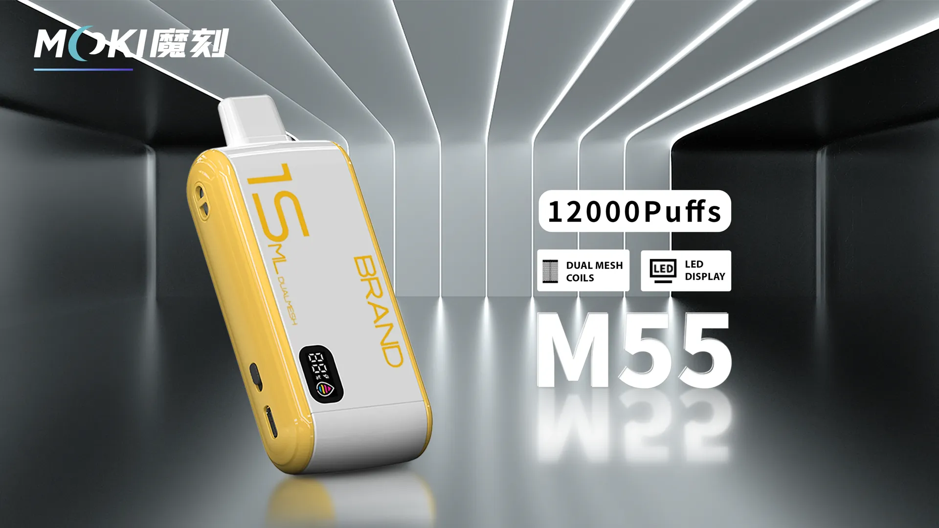 M55 Ceramic Vape pré-carregado