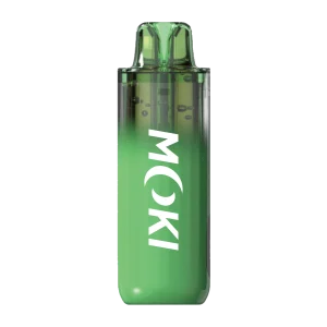 MOKI MK-M63 Vape: 12.000 baforadas, potência de 12,5 W e tanque de e-líquido transparente com tecnologia de bobina de cerâmica
